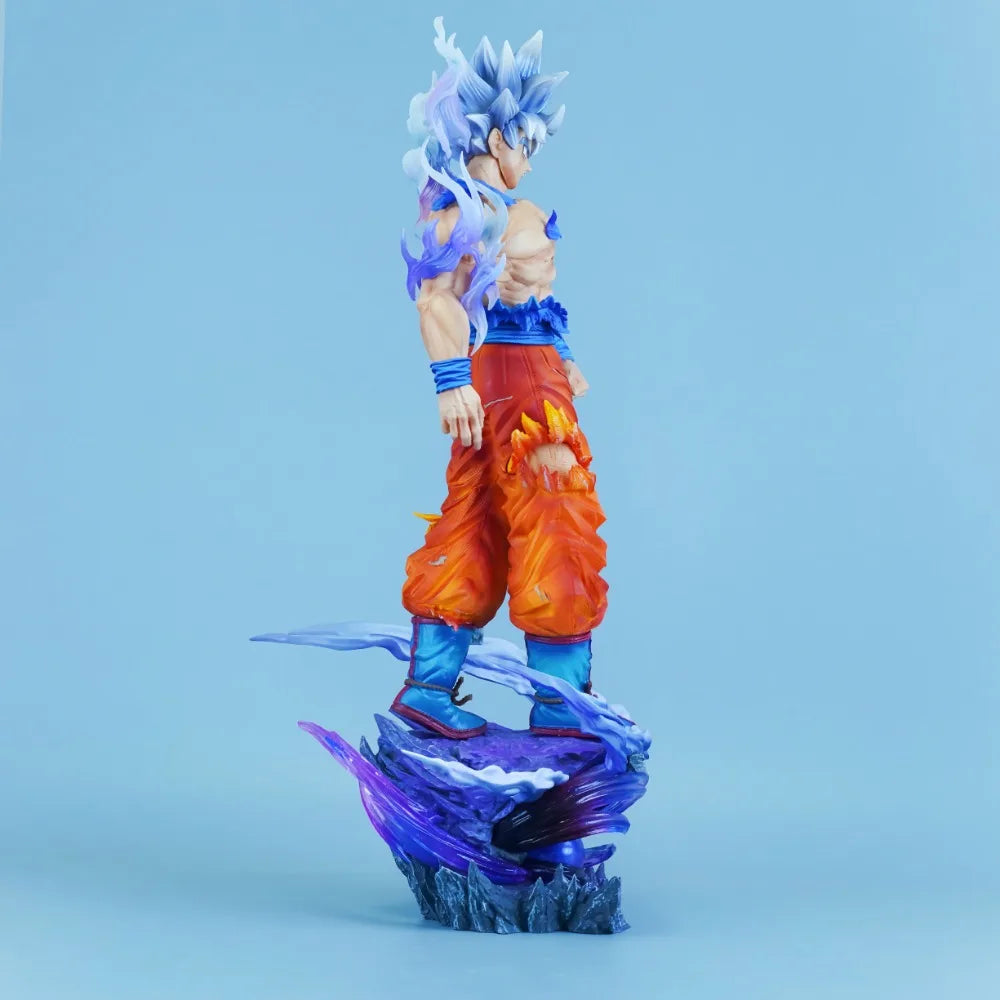 Figura Goku Ultra Instinto - Dragon Ball Super | Estatua PVC 42cm