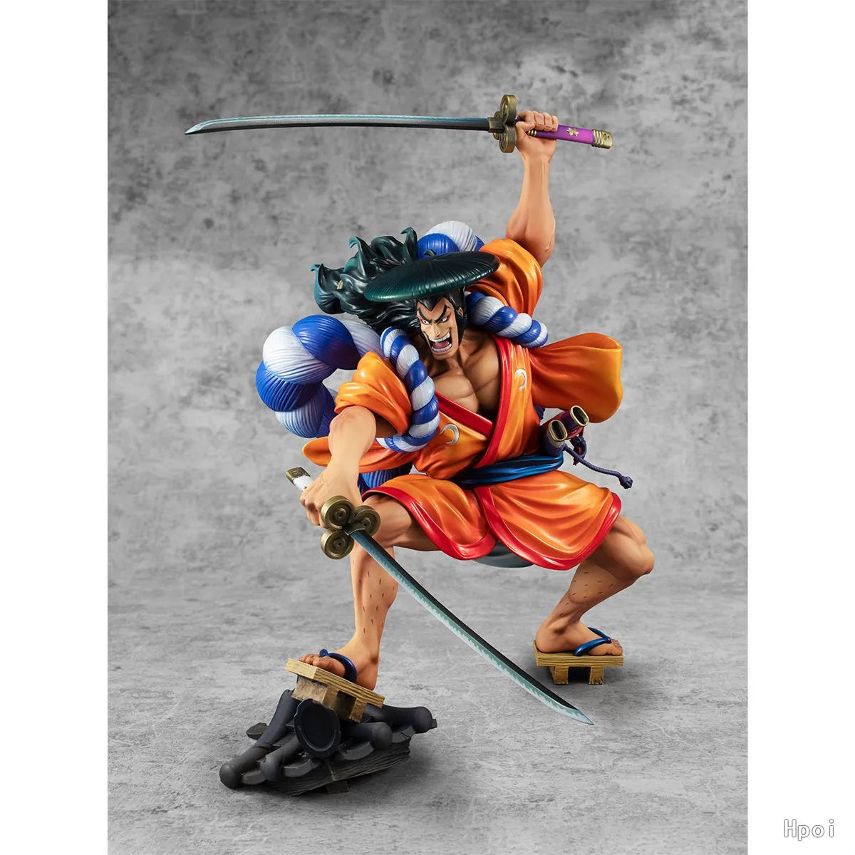 Figura Kozuki Oden - One Piece | MegaHouse POP Warriors Alliance 1/8