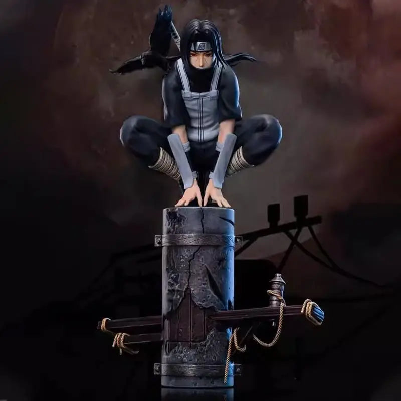 Figura Itachi Uchiha ANBU Tsukuyomi - Naruto | Sharingan Agachado