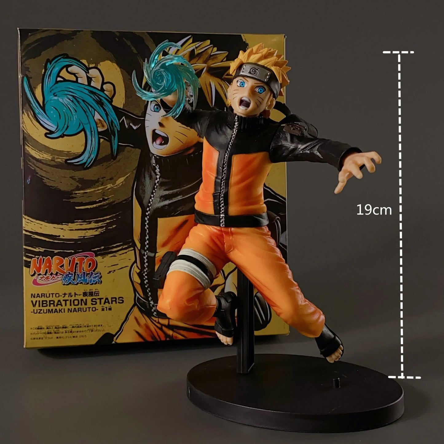 Figura Naruto Uzumaki Rasengan - Naruto Shippuden | Vibration Stars 19cm
