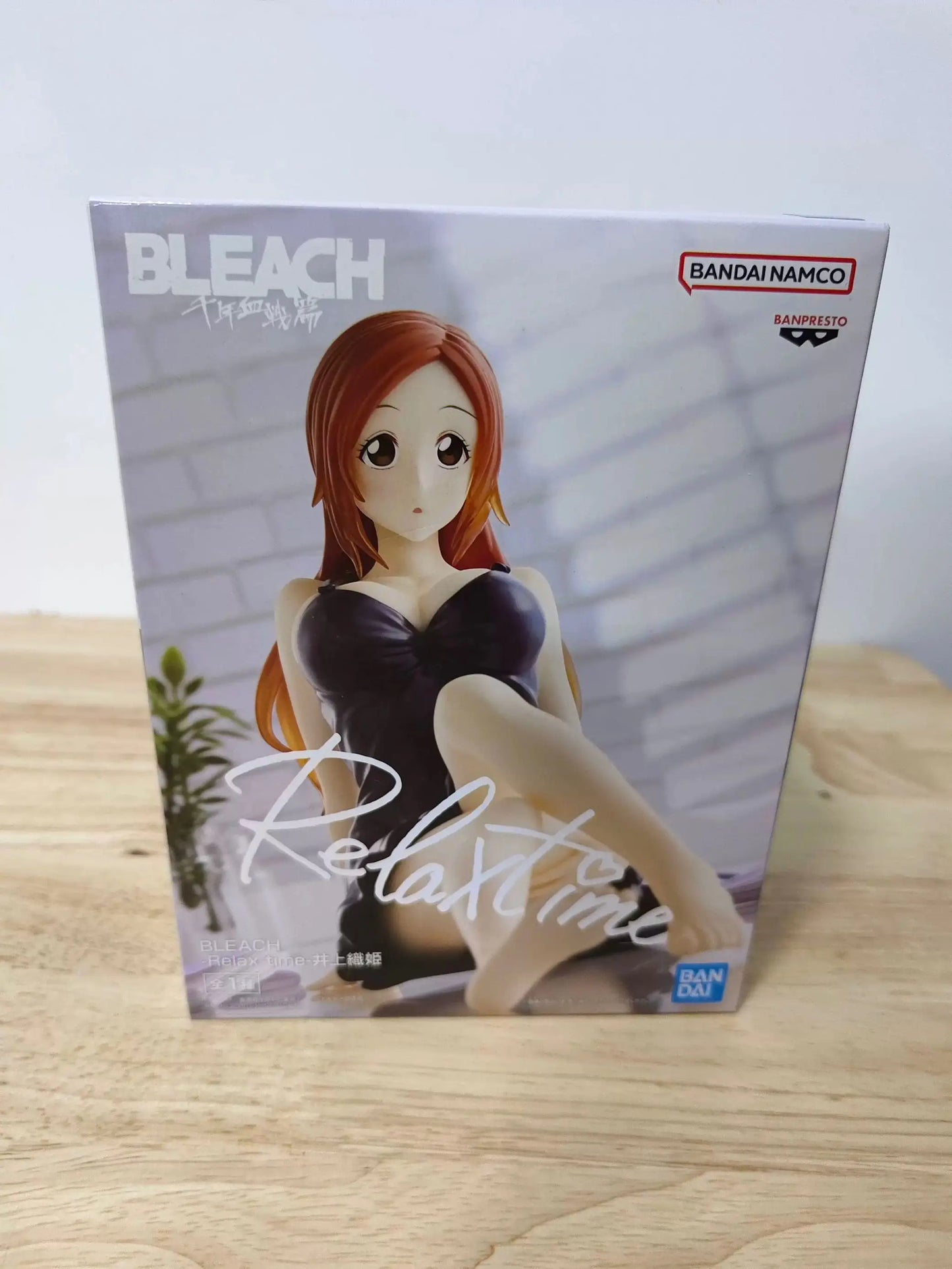 Figura Orihime Inoue - Bleach | Bandai Relax Time 11cm