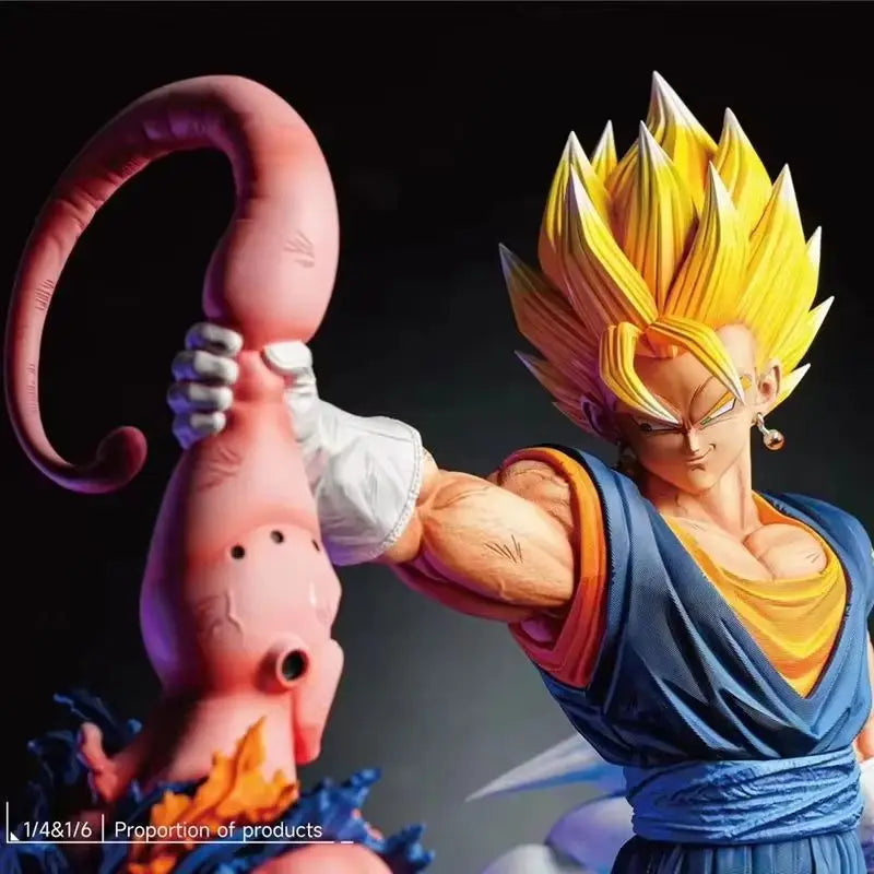Figura Majin Buu VS Vegetto - Dragon Ball Z | Diorama GK 33cm