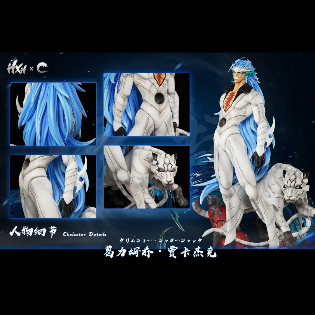 Figura Grimmjow Jaegerjaques - Bleach | Hxheng X Cheng Studio GK 39cm