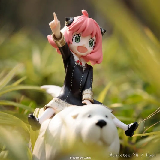 Figura Anya Forger - SPY x FAMILY | Kawaii con Bond 14cm