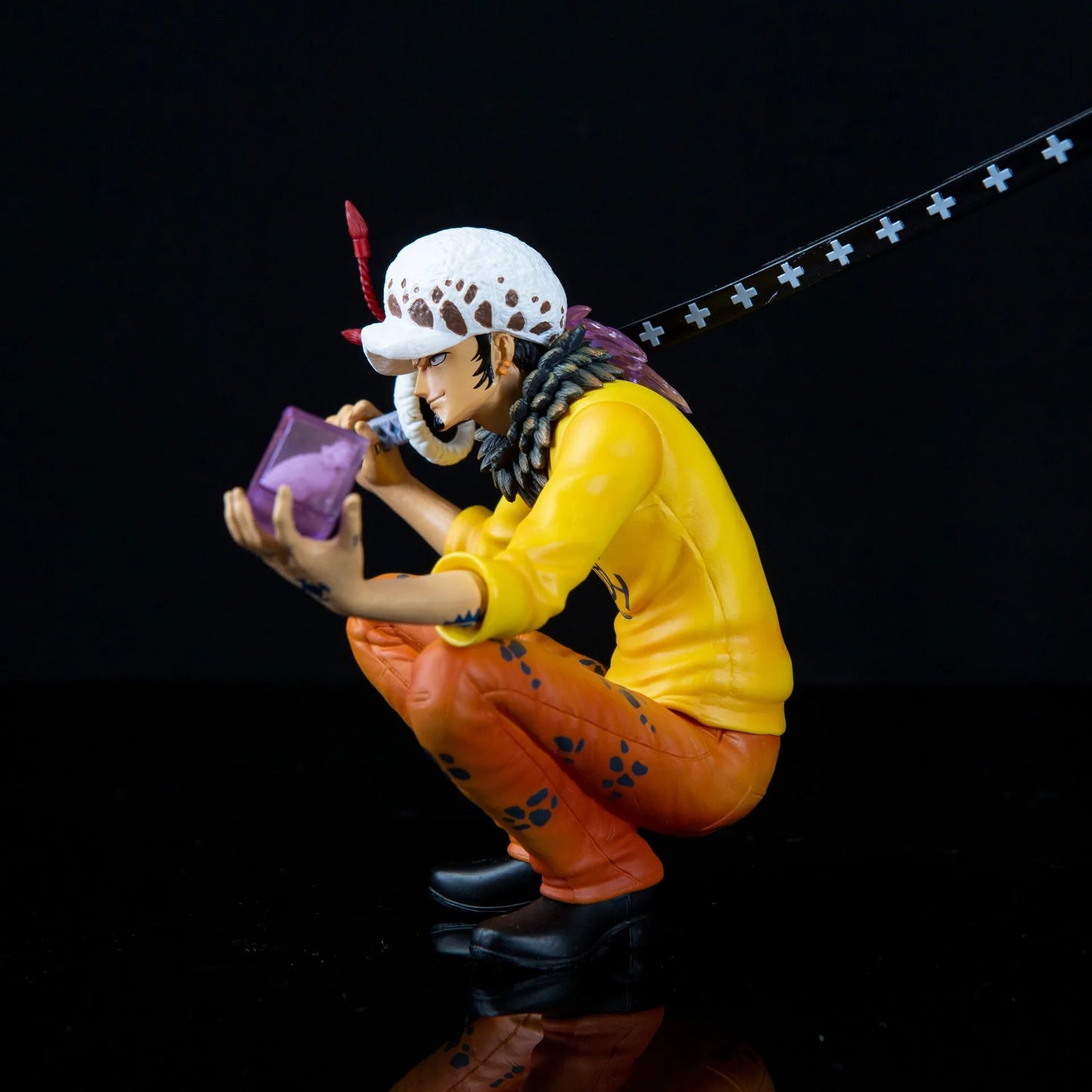 Figura Trafalgar Law - One Piece | Trafalgar D. Water Law en pose de acción