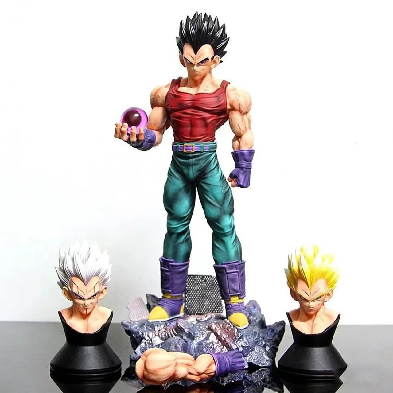 Figura Vegeta - Dragon Ball | Cabezas intercambiables 31cm