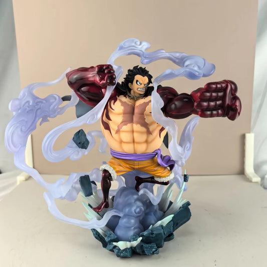 Figura Monkey D. Luffy Gear 4 - One Piece | 4 Velocidades