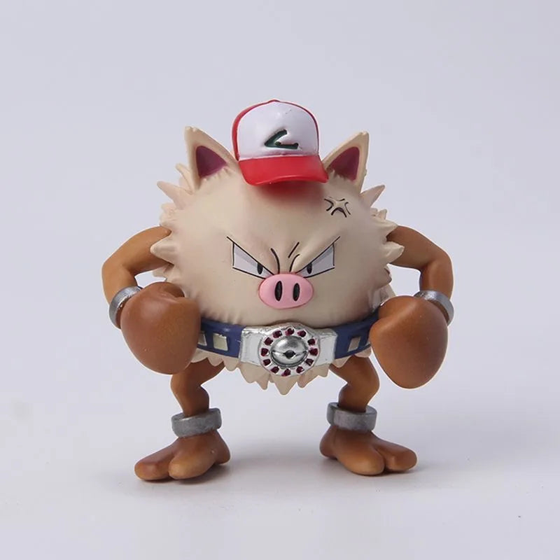 Figura Ash y Primeape - Pokémon | PVC 5cm