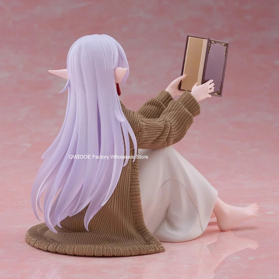 Original TAITO Frieren: Beyond Journey's End 13cm Frieren postura sentada figuras coleccionables modelo Juguetes