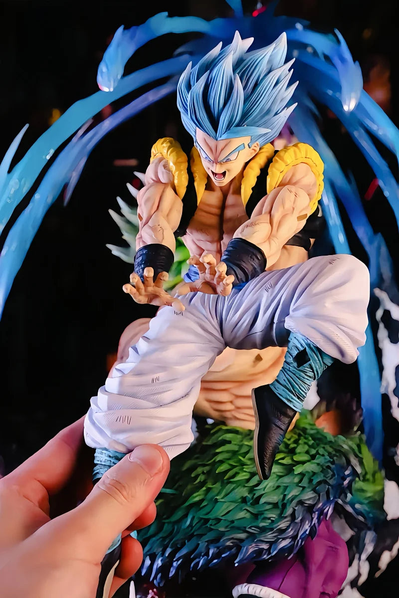 23cm Dragon Ball Anime Figures Broly Vs Gogeta Figure Broly Figure Model Pvc Statue Dolls Collection Toy Decoration Toy Kid Gift