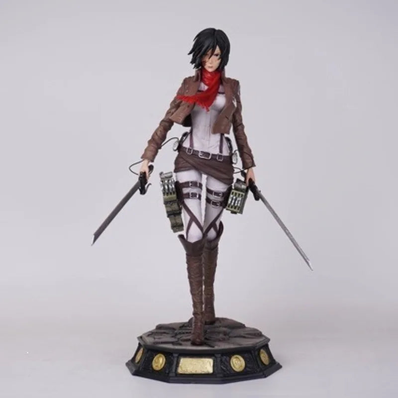 Figura Mikasa Ackerman - Attack on Titan | Estatua Decorativa 30cm