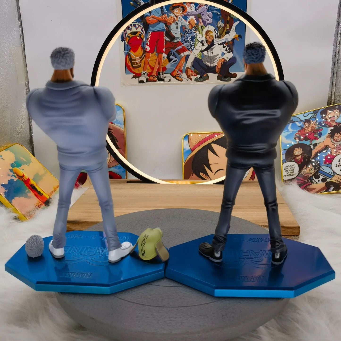 Figura Monkey D. Garp - One Piece | POP 3 Cabezas 26cm