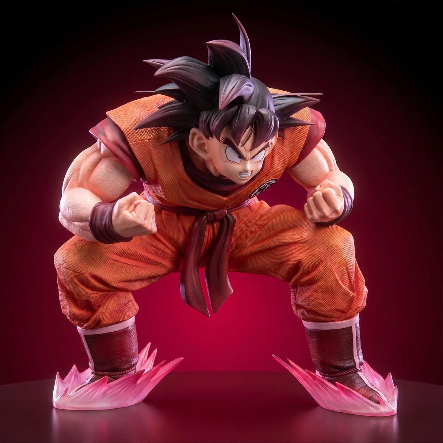 Figura Son Goku Kaio-ken - Dragon Ball Z | Bandai 17cm