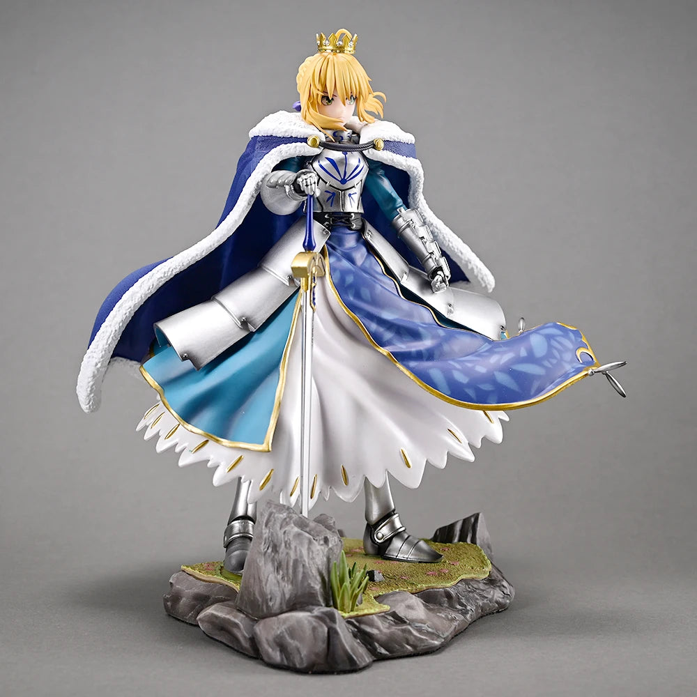 Nuevo 27cm Fate/Grand Order Fate/stay night Saber Altria Pendragon Anime PVC figura de acción juguete estatua adulto muñeca coleccionable en miniatura
