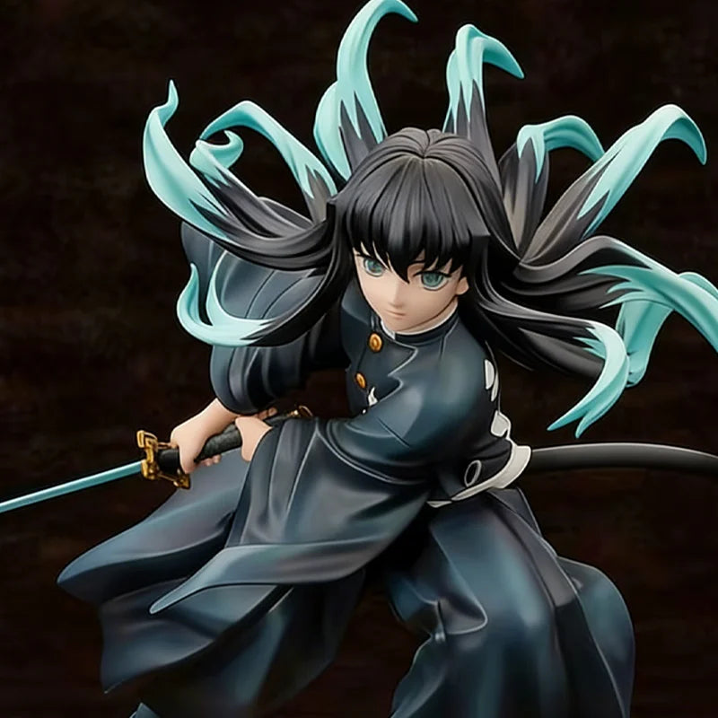 Figura Muichiro Tokito - Demon Slayer | Forma de Batalla Articulada 18cm