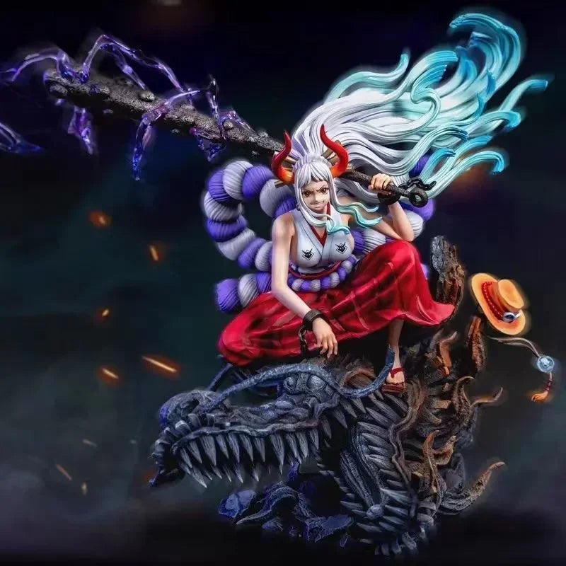 Figura Yamato - One Piece | Yamato, hija de Kaido, en pose de combate