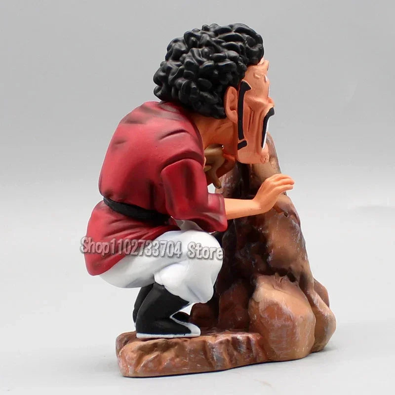 11.5cm Dragon Ball Gk Statue Hercule Ring Satan Action Figure Anime Monk Namu Mister Toys Puppies Doll PVC Collection Model Gift