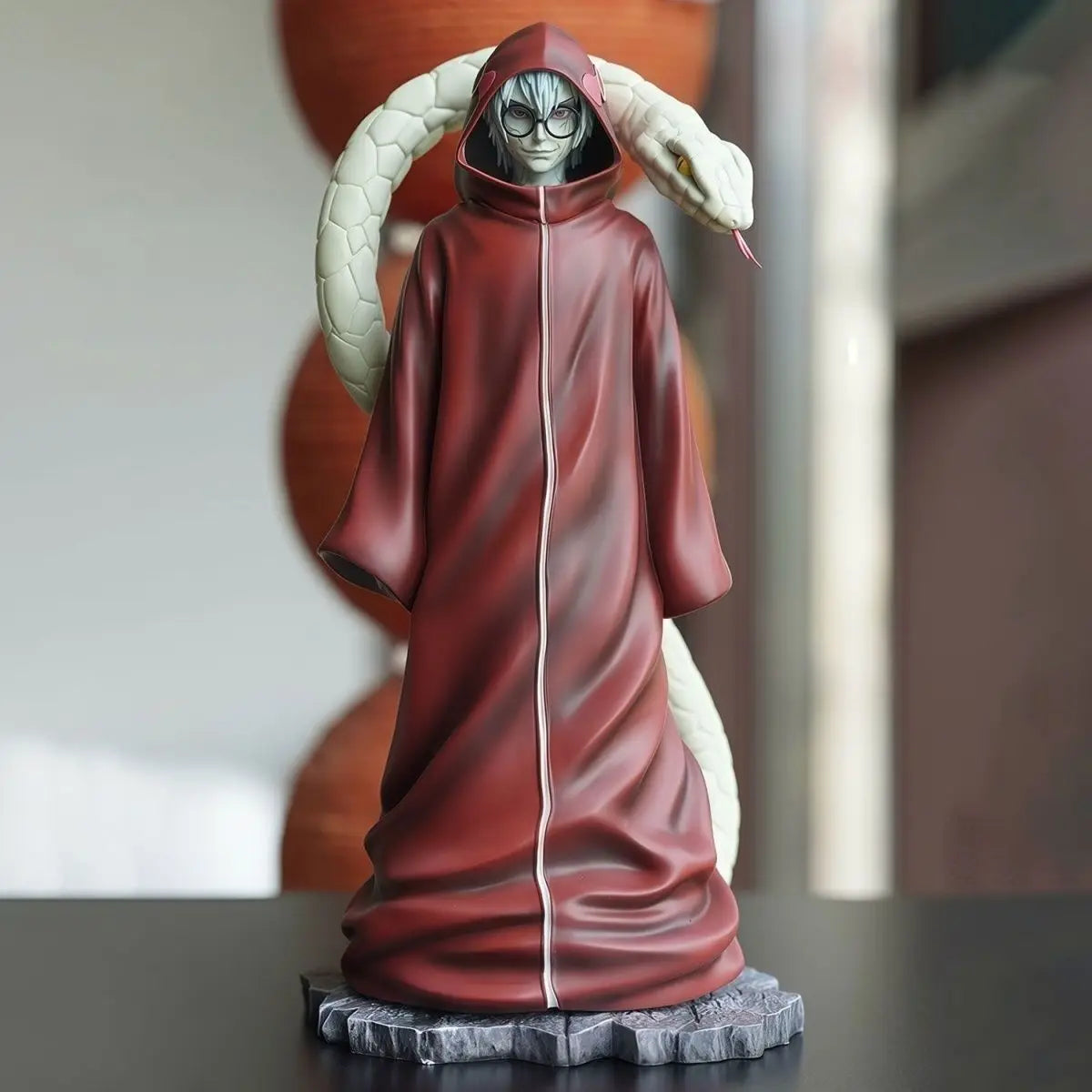 Figura Yakushi Kabuto Modo Sennin Serpiente - Naruto Shippuden | Tunica Roja 30cm