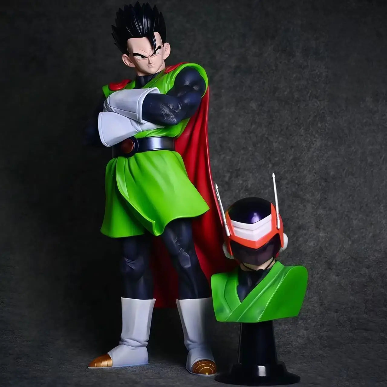 Figura Son Gohan y Videl - Dragon Ball Z | Cabezas Intercambiables