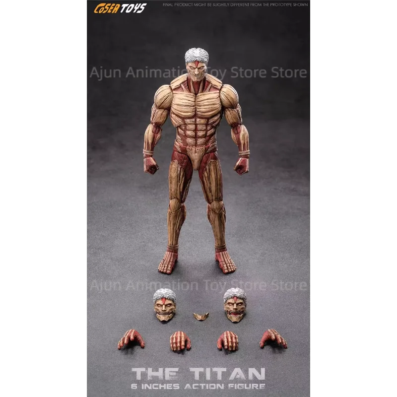 Figuras Titan Acorazado y Titan Colosal - Attack on Titan | 1/12 PVC