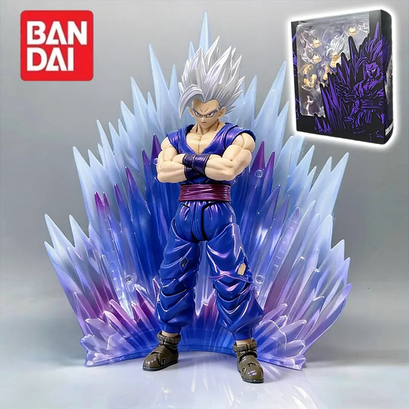 Figura de Acción de Anime Exclusiva de SHF Dragon Ball: Son Gohan Beast |   Modelo Móvil de PVC de Super Saiyan |   Edición de Coleccionista