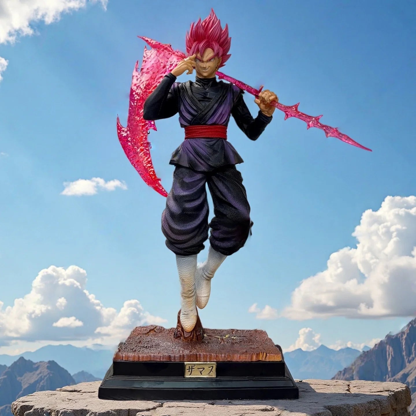 Figura Goku Super Saiyan Rosé - Dragon Ball Z | Fullpower 37cm
