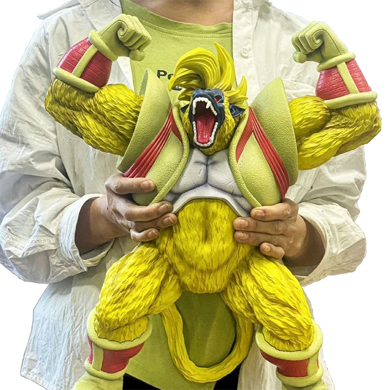 Figura Vegeta Oozaru Dorado - Dragon Ball GT | Gran Mono Dorado GK 40cm