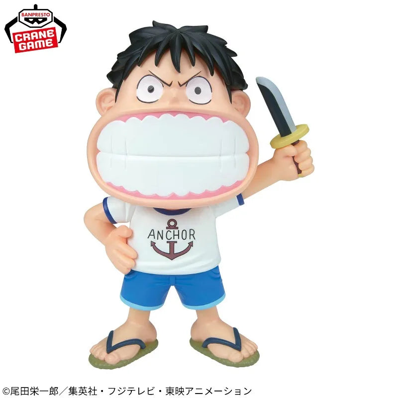 Figura Monkey D. Luffy niño - One Piece | Banpresto Sofvimates 15cm