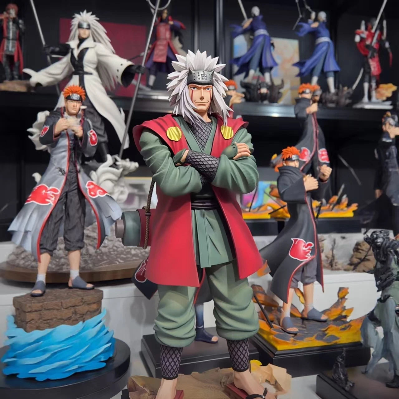 Figura Jiraiya - Naruto Shippuden | Brazos Cruzados 32cm