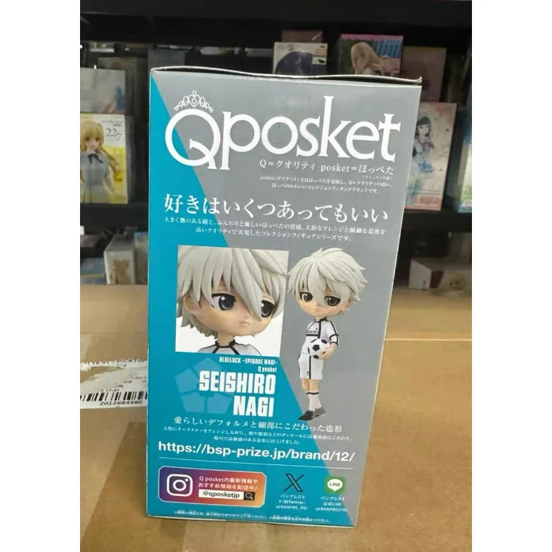 Figura Nagi Seishiro - Blue Lock | Banpresto Q Posket 14cm