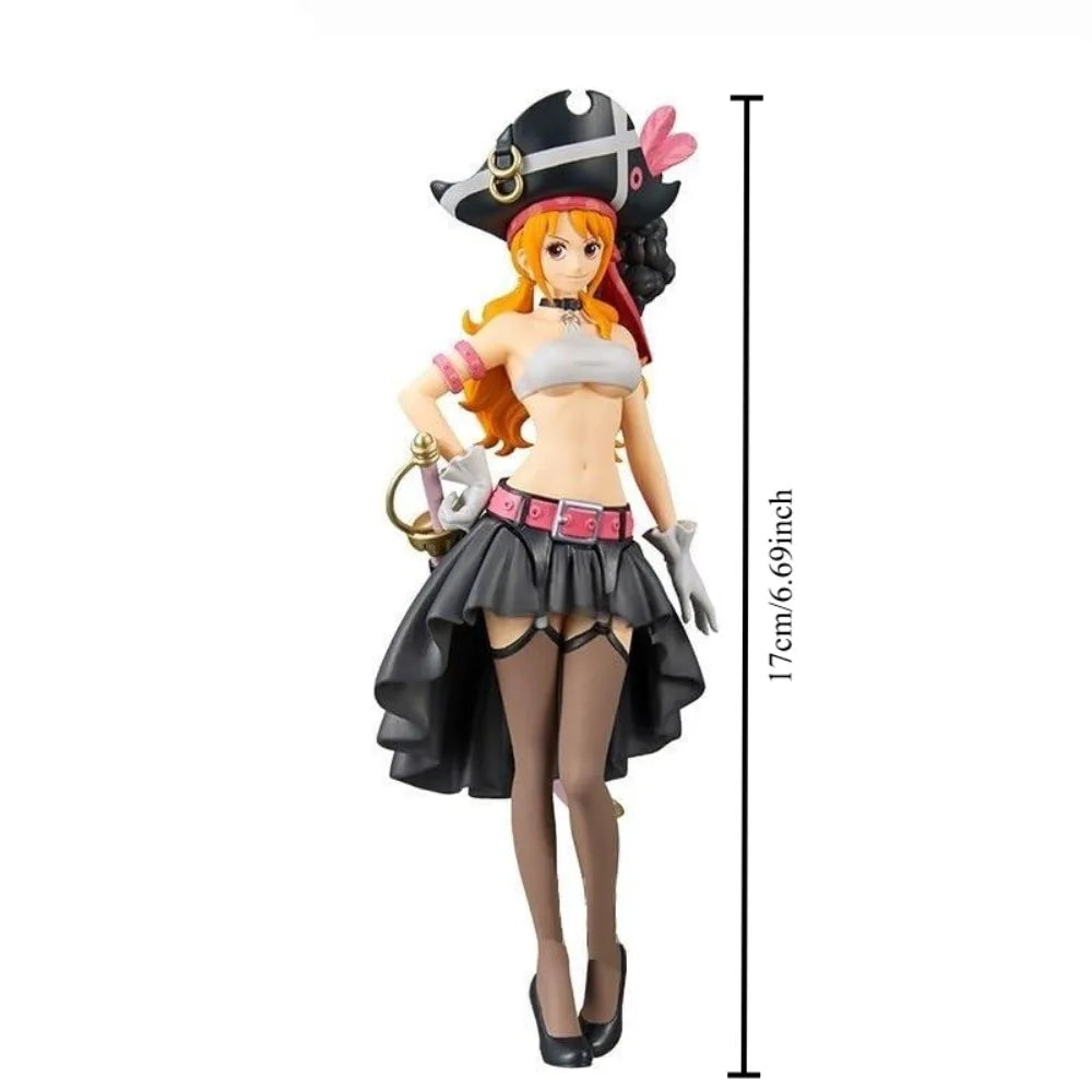 Figura Nami Pirata - One Piece | Super Warrior 19cm