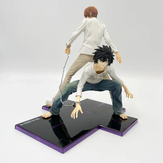 Figura Light Yagami y L Diorama - Death Note | 24cm