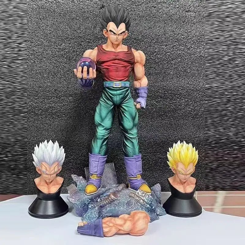 Figura Vegeta - Dragon Ball | Cabezas intercambiables 31cm
