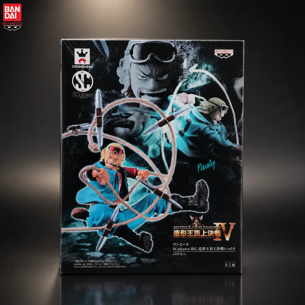 Figura Paulie - One Piece | Banpresto SCultures