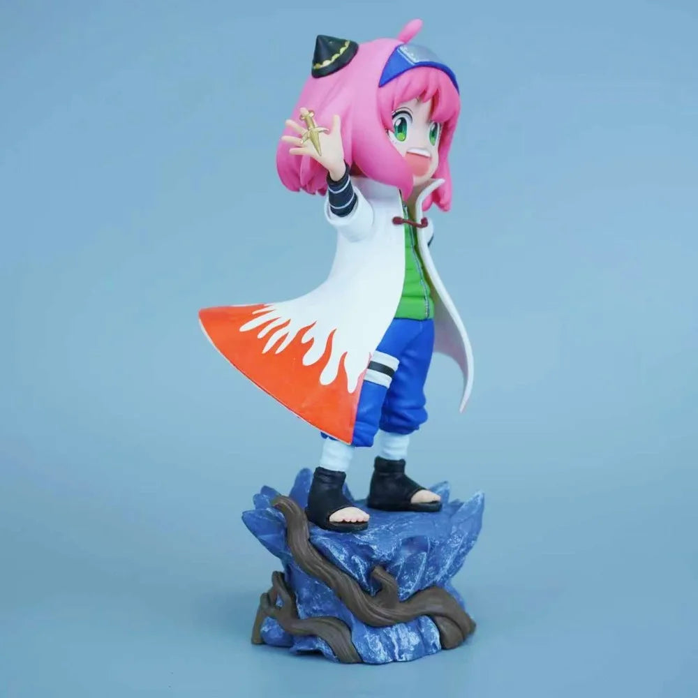 Figura Anya Forger Cosplay Minato - Spy x Family x Naruto | PVC 19cm