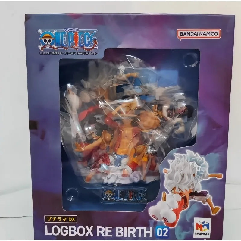Figura Monkey D. Luffy - One Piece | MegaHouse Logbox Re:Birth 02