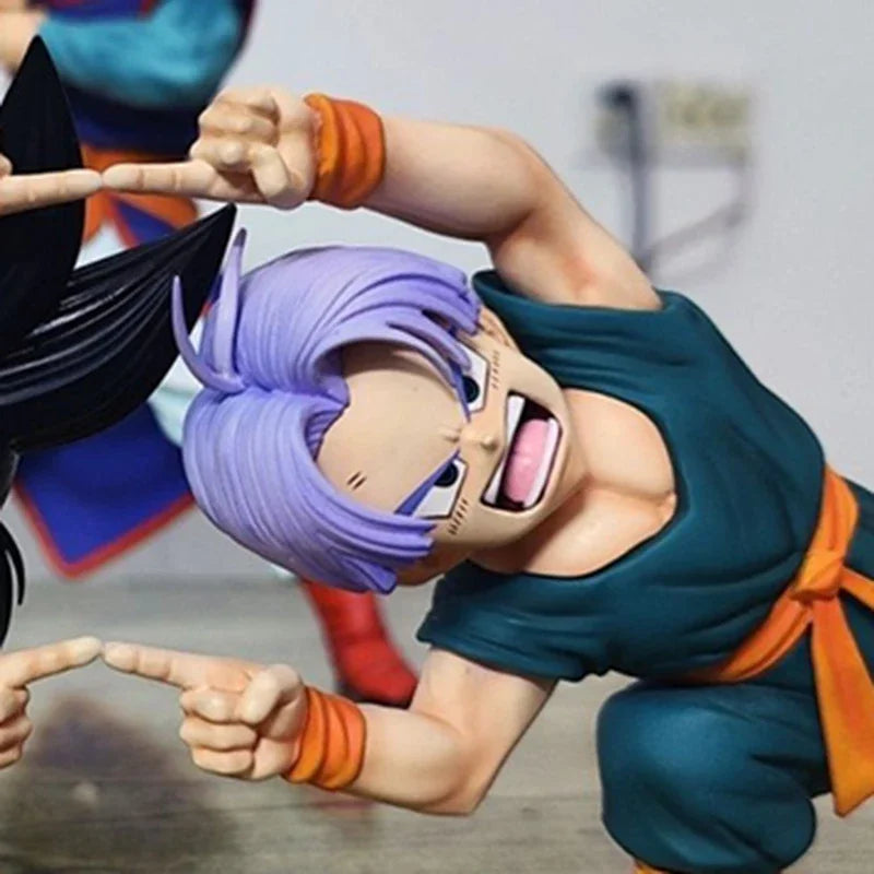 Figura Gotenks (Trunks + Goten fusión) - Dragon Ball Z | PVC 10cm