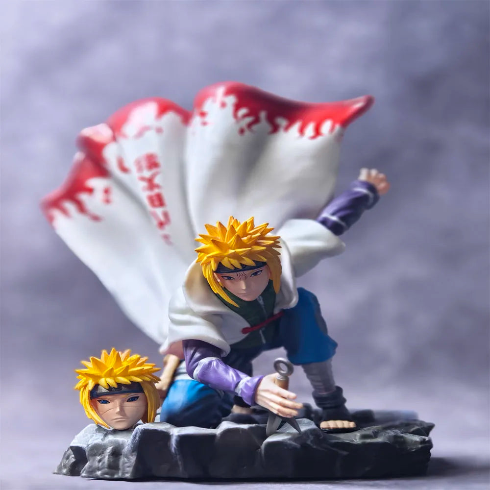 Figura Minato Namikaze - Naruto | "Llego Tarde" GK 21cm