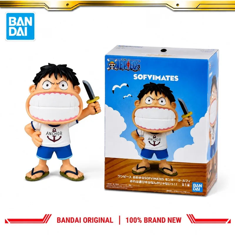 Figura Monkey D. Luffy niño - One Piece | Banpresto Sofvimates 15cm