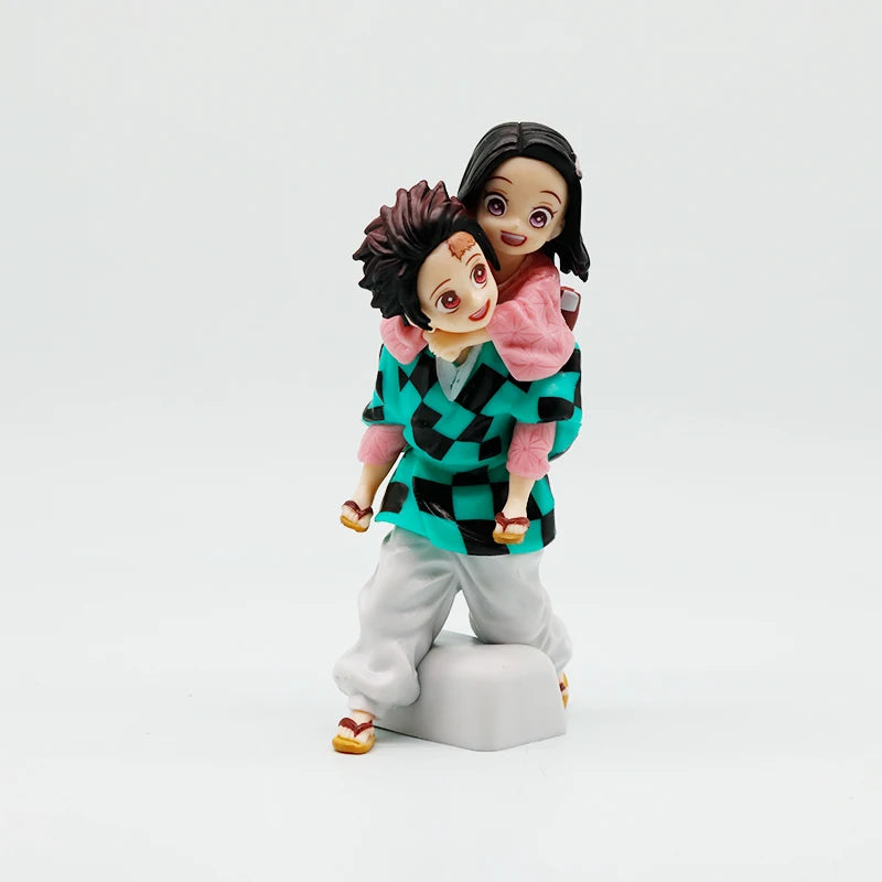 Figura Tanjiro y Nezuko Kamado - Demon Slayer | 12,8 cm