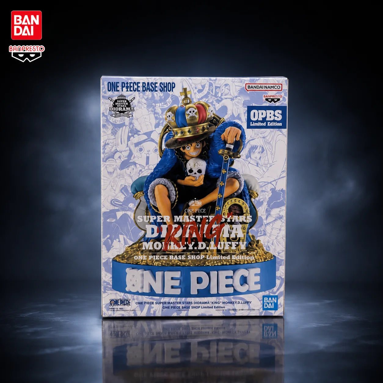 Figura Monkey D. Luffy - One Piece | Banpresto Super Master Stars Diorama 19cm