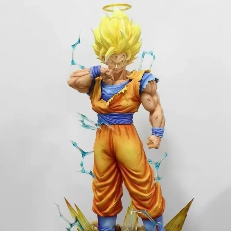 Figura Goku SSJ2 - Dragon Ball Z | Base LED Super Saiyan 2 33cm