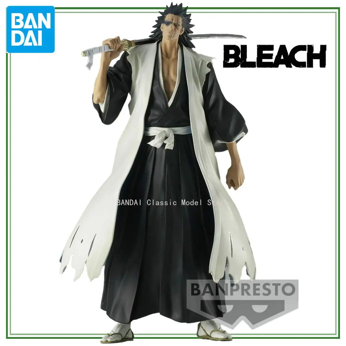 Figura Zaraki Kenpachi - Bleach | Bandai Banpresto Solid and Souls