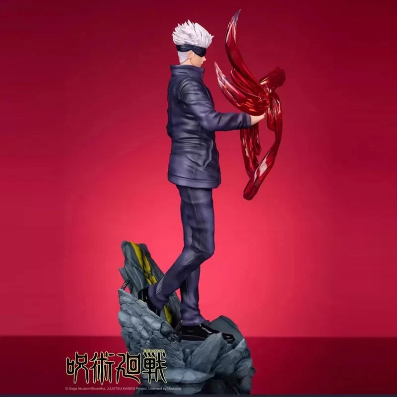 Jujutsu Kaisen Anime Figure Kaisen Gojo Satoru Kids Toys Action Figure 30cm Pvc Model Statue Collection Doll Kid Christmas Gift