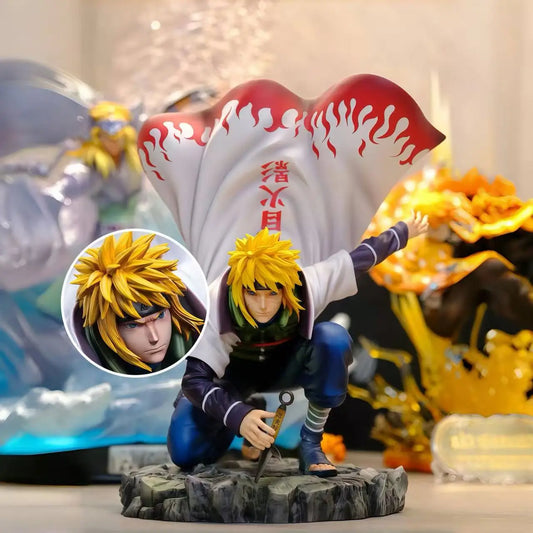 Figura Minato Namikaze - Naruto Shippuden | GK 'Llego Tarde' 21cm