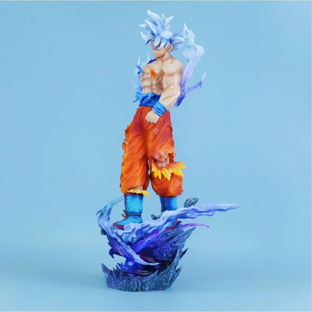 Figura Goku Ultra Instinto - Dragon Ball Super | Estatua PVC 42cm