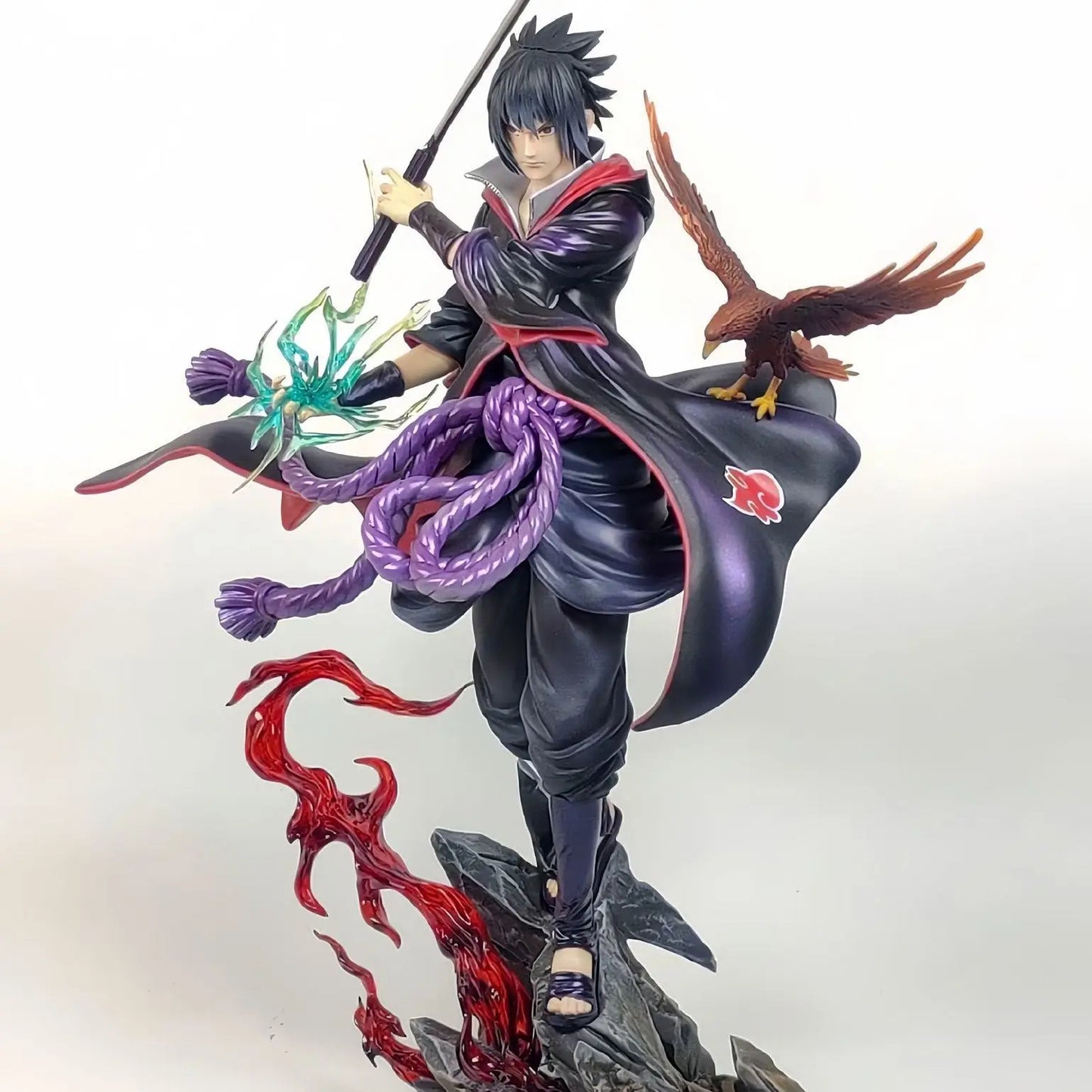 Figura de Anime Naruto Uchiha Sasuke 2026, Figura de Acción de Uzumaki Naruto, Modelo de Estatua, Adorno de Escritorio, Juguete Coleccionable, Regalo de Navidad