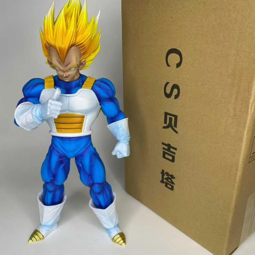 Figura Super Vegeta IV efectos autodestruccion - Dragon Ball | GK 25cm