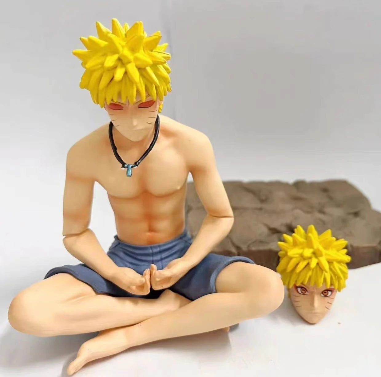 Figura Naruto Uzumaki Modo Sabio - Naruto Shippuden | Meditación 13cm
