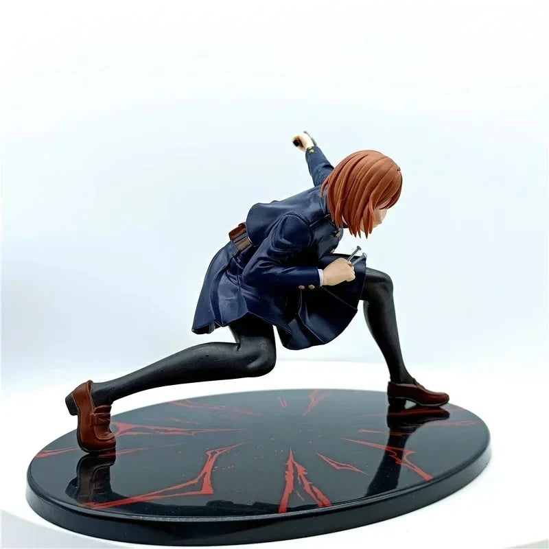 Figura Nobara Kugisaki - Jujutsu Kaisen | Pose de Combate 15cm